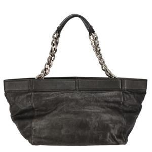 Chanel Caviar Mark Black Bag Chain Coco Tote